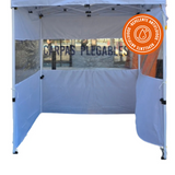 Cortinas para toldo 2x2 6 metros lineales por 2 metros de alto