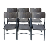 Silla Reforzada Paquete 6 piezas