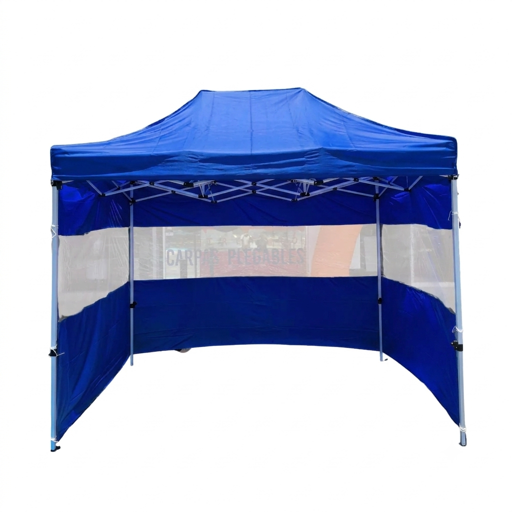 Toldo Americano Automatico Reforzado Con Paredes 2x3