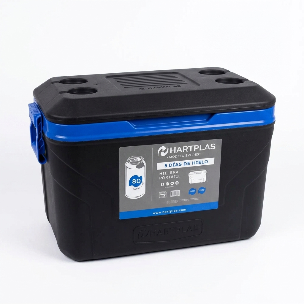 Hielera Everest Reforzada 52 qts 49.2 litros