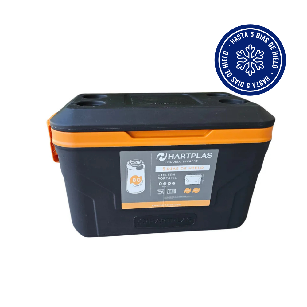 Hielera Everest Reforzada 52 qts 49.2 litros