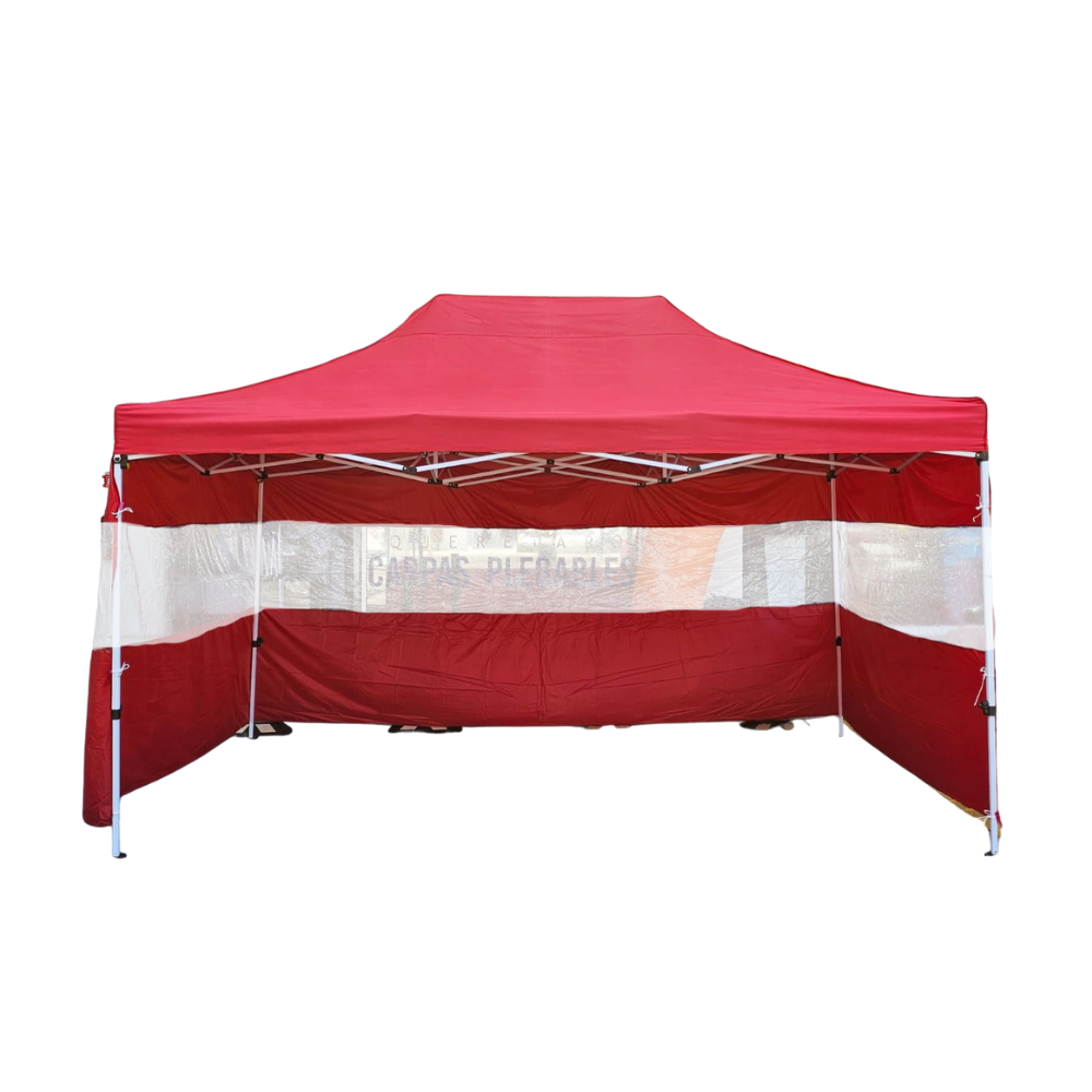 Toldo Americano Automatico Reforzado Con Paredes 3x4.5